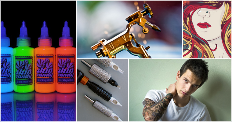 Puff N Stuff Tattoo Supplies Ink Needles Guns Gloves
